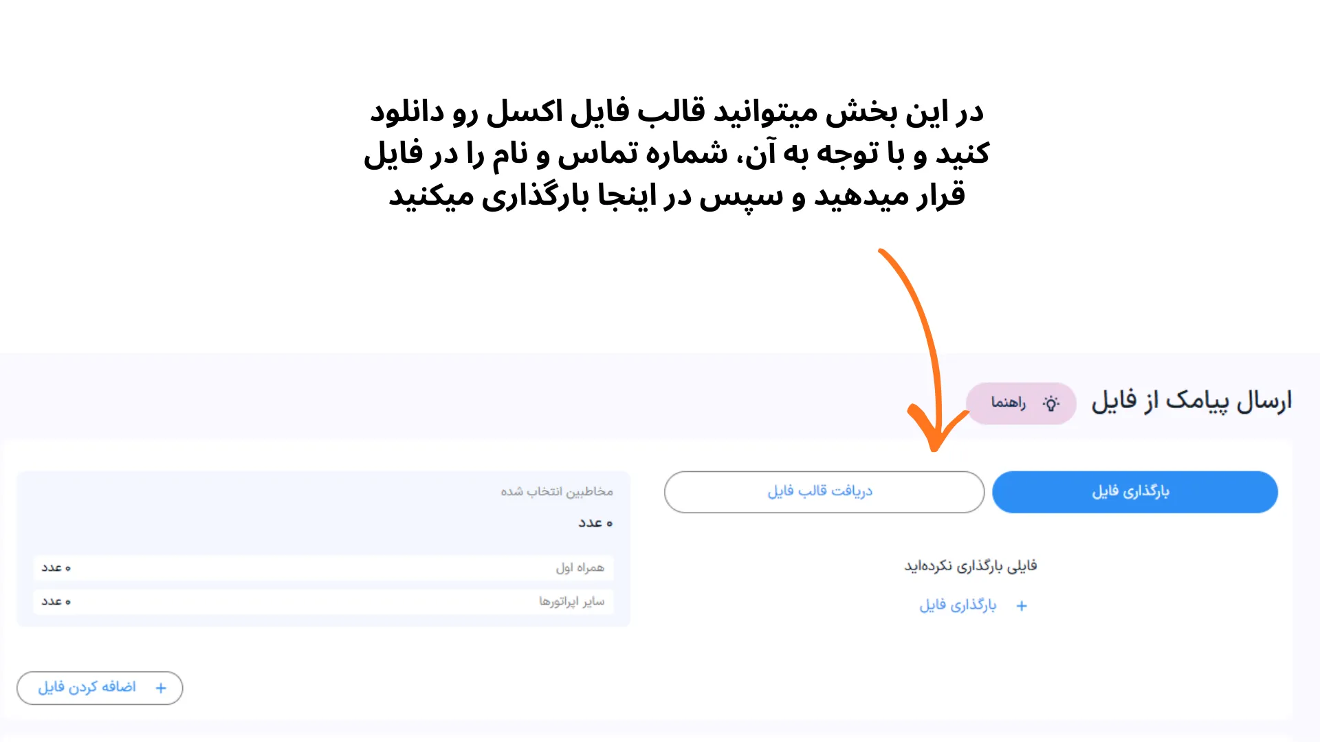 آموزش ارسال پیامک هوشمند از اکسل