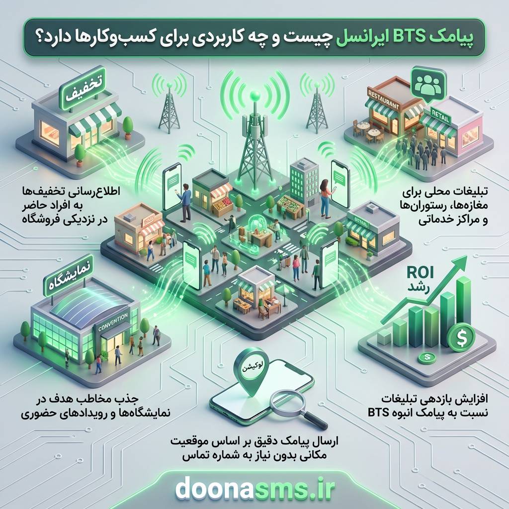 پیامک BTS ایرانسل