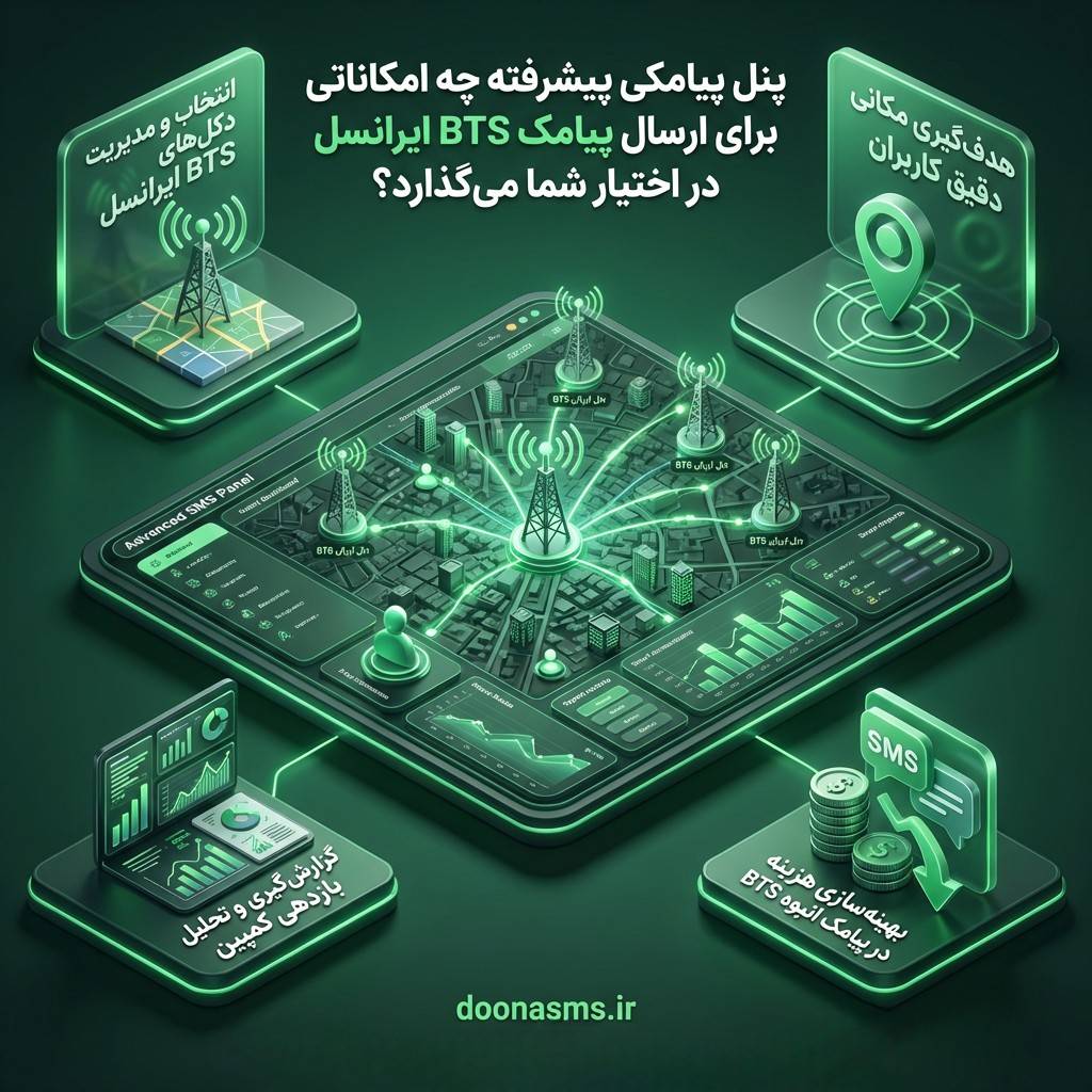 پیامک BTS ایرانسل