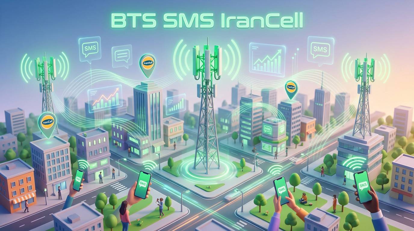 پیامک BTS ایرانسل