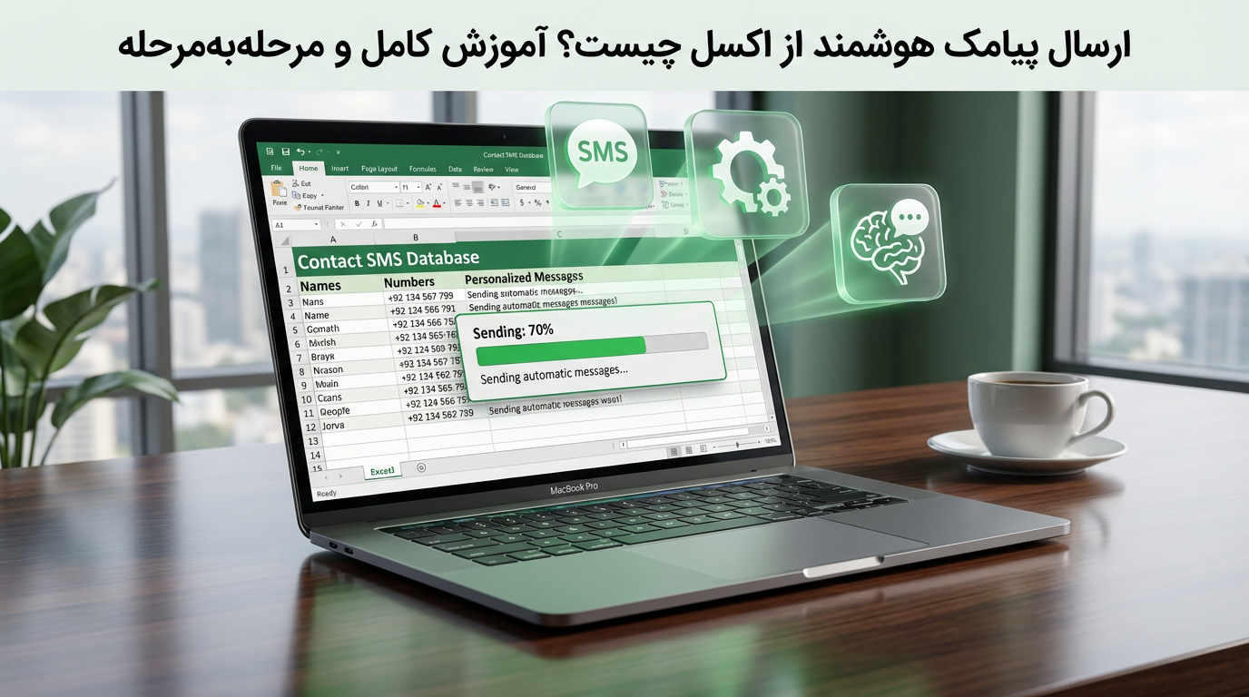 ارسال پیامک هوشمند از اکسل